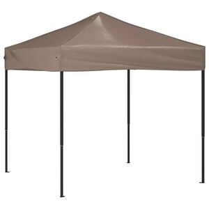 vidaXL Kokoontaittuva juhlateltta taupe 2x2 m