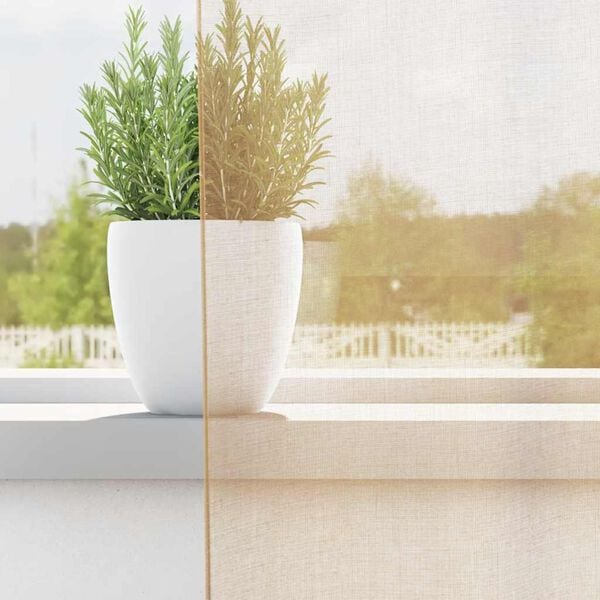 vidaXL Voileeverhot tangotaskuilla 2 kpl hiekkaa