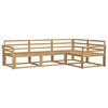 vidaXL Ulkosohvakokoelma 4 pcs valkoinen 250 x 170,5 x 73 cm