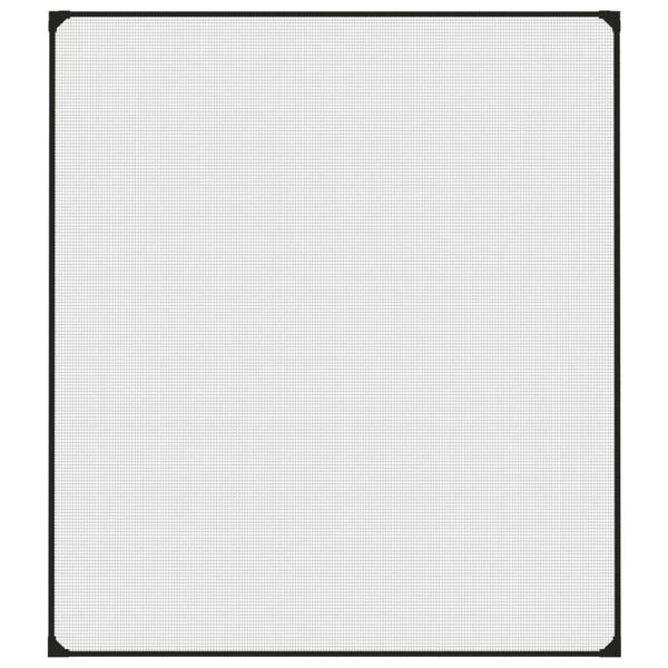 vidaXL Magneettinen hyönteisverkko ikkunaan antrasiitti 120x140 cm