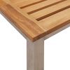 vidaXL Puutarhaturvikalustesarja 3 pcs Ruskea Vankka teak-puu