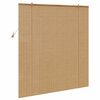 vidaXL Rullaverho verhoilla Ruskea 150 x 160 cm Bambu