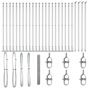 vidaXL Aitalatu Hopea