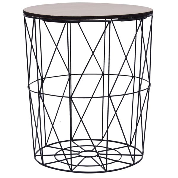 vidaXL Sohvapöytä 3 kpl musta