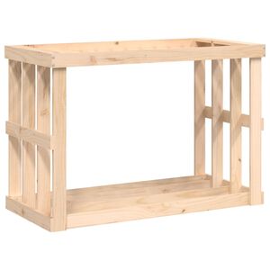 vidaXL Polttopuuteline ulos 108x52x74 cm t&auml;ysi m&auml;nty