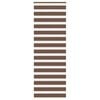 vidaXL Seepraverho ruskea 70x230 cm kangas leveys 65,9 cm polyesteri