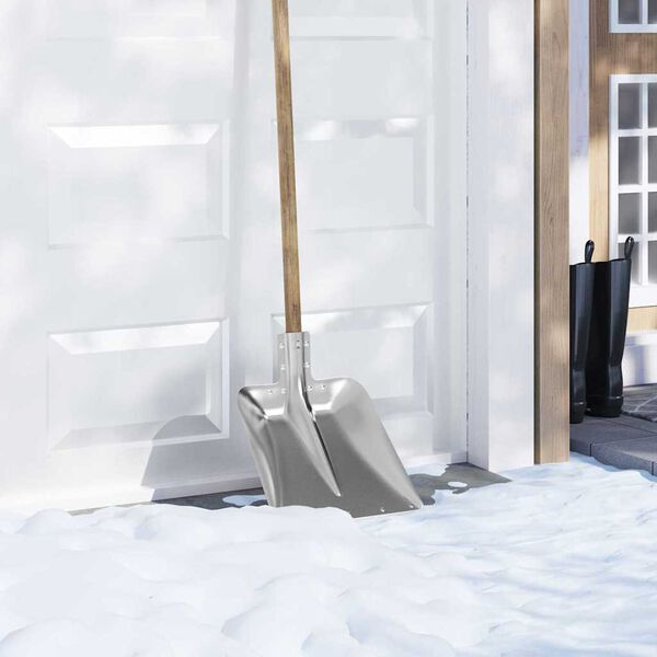 vidaXL Lapio P&auml;&auml; Hopea 45 x 38 cm Alumiini