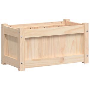 vidaXL Ulkokukkalaatikko 60x31x31 cm t&auml;ysi m&auml;nty