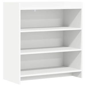 vidaXL Sivup&ouml;yt&auml; valkoinen 75 x 36 x 80 cm Tekninen puu