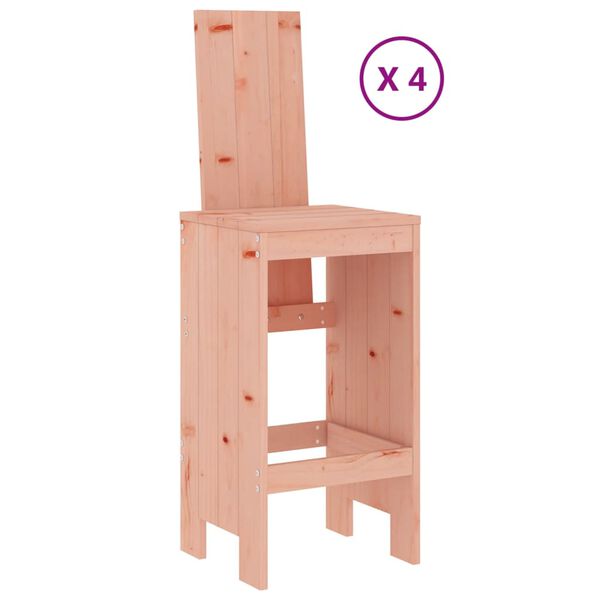 vidaXL 5-osainen Ulkobaarisarja täysi Douglas kuusi