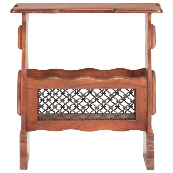 vidaXL Lehtiteline 50x30x53 cm t&auml;ysi akaasiapuu