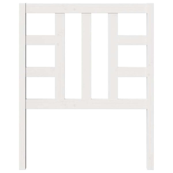 vidaXL S&auml;ngynp&auml;&auml;ty valkoinen 81x4x100 cm t&auml;ysi m&auml;nty