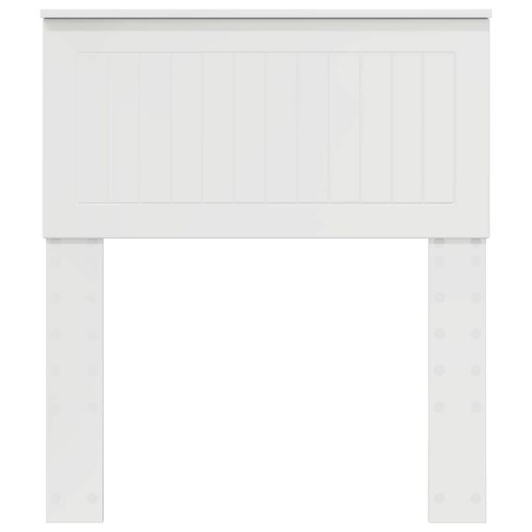 vidaXL P&auml;&auml;tylevy p&auml;&auml;tyll&auml; Kiilt&auml;v&auml; Valkoinen 75 cm Tekninen puu