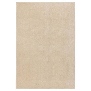 vidaXL Lyhytnukkainen matto 160x230 cm beige