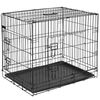 @Pet Koiran kuljetush&auml;kki metalli 107x70x77,5 cm musta