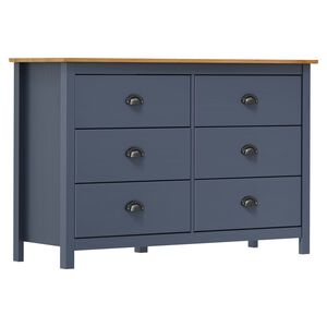 vidaXL Lipasto Hill harmaa 125x40x80 cm t&auml;ysi m&auml;nty