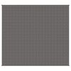 vidaXL Painopeitto harmaa 200x225 cm 9 kg kangas