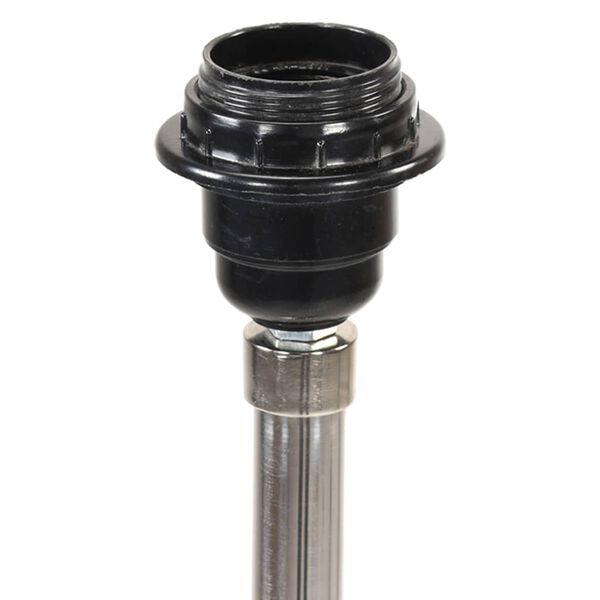 vidaXL Kolmijalkavalaisin hunajanruskea ja musta täysi tiikki 141 cm