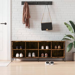 vidaXL Kenk&auml;kaappi savutammi 131x35x50 cm tekninen puu