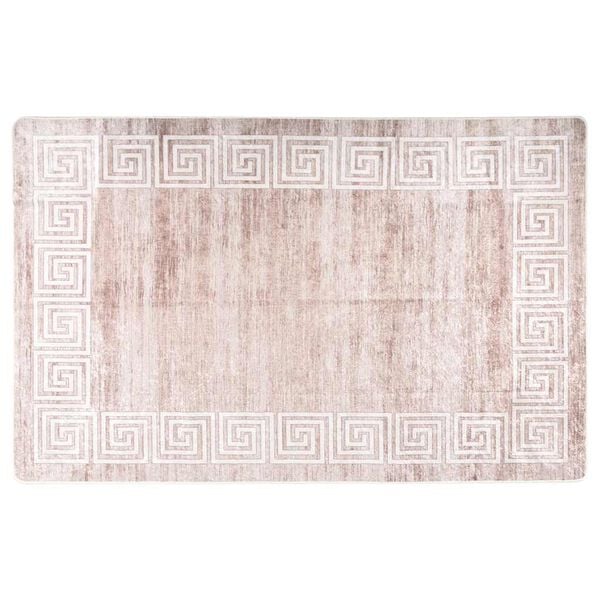vidaXL Matto pest&auml;v&auml; 80x150 cm beige