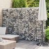 vidaXL Gabion-kivikori kansilla galvanoitu teräs 300x30x200 cm