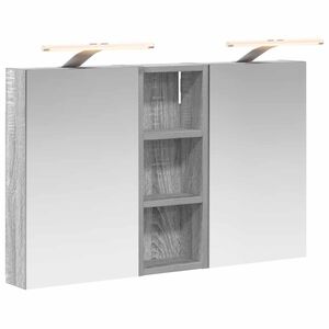 vidaXL Kylpyhuoneen kaappisetti 3 pcs 80 x 10,5 x 50 cm Tekninen puu