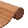 vidaXL matto suorakaide luonnollinen 80x100 cm bambu