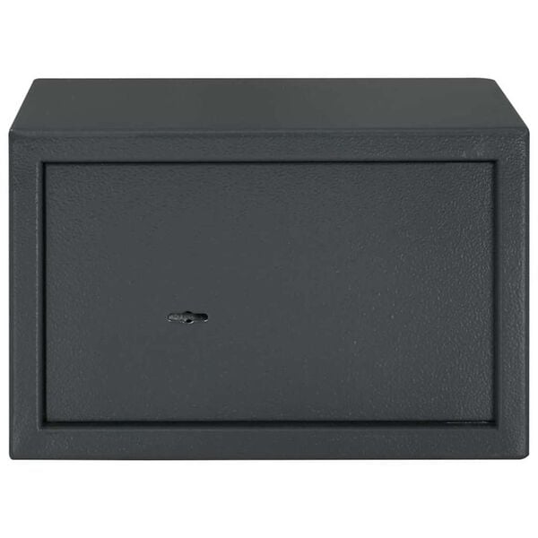 vidaXL Suoja laatikko lukkoon Tummanharmaa 31 x 20 x 20 cm Ter&auml;s