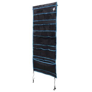 vidaXL S&auml;ilytyspussi Musta ja Sininen 125 x 48 cm oxford