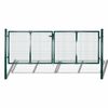 vidaXL Aitaportti Ter&auml;s 300x125 cm Vihre&auml;