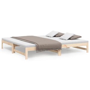 vidaXL Sohvas&auml;nky ulosvedett&auml;v&auml; 2x (80x200) cm t&auml;ysi m&auml;nty