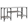vidaXL TV-taso harmaa Sonoma 102x35x45,5 cm tekninen puu