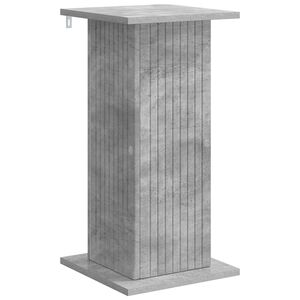 vidaXL Kasviteline Betoninharmaa 30,5 x 30 x 60,5 cm Tekninen puu