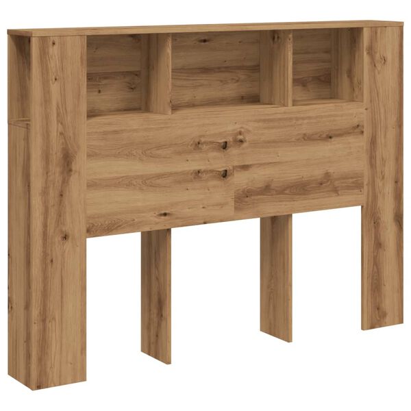 vidaXL P&auml;&auml;tykaapin p&auml;&auml;tykaappi Artisan Oak 140x18,5x102,5 cm Puu