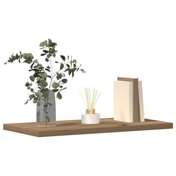 vidaXL Sein&auml;hyllyt 4 kpl artesaani tammi 40x20x1,5 cm tekninen puu