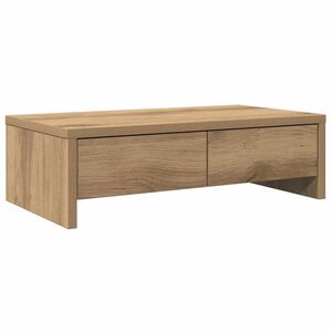 vidaXL N&auml;ytt&ouml;teline laatikot artesaani tammi 50x27x15 cm tekninen puu