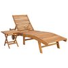 vidaXL Aurinkotuoli 2 pcs Ruskea Tiikkipuu