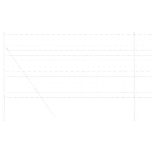 vidaXL Euroaita Hopea 1.5 x 10 m Kuumasinkitty rauta