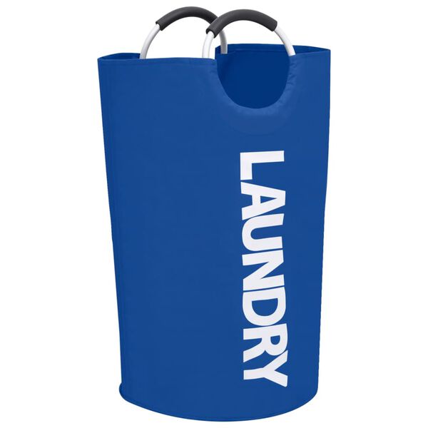 vidaXL Pyykkikori sininen