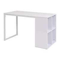 vidaXL Kirjoituspöytä 120x60x75 cm valkoinen