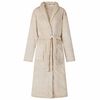 vidaXL Kylpytakki ilman hupua Beige xxxl Flanelli