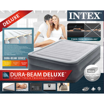 Intex Ilmasänky Dura-Beam Deluxe Comfort Plush Queen 56 cm