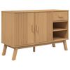 vidaXL Senkki OLDEN ruskea 114x43x73,5 cm t&auml;ysi m&auml;nty