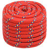vidaXL Monik&auml;ytt&ouml;inen k&ouml;ysi 20 mm 50 m Punainen PP