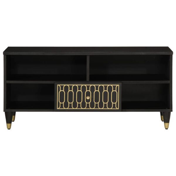 vidaXL TV-taso 100x33x46 cm t&auml;ysi mangopuu