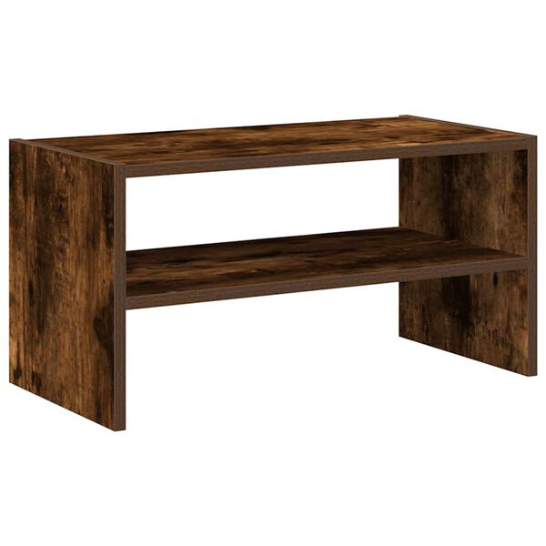 vidaXL kenk&auml;teline Pinottava savustettu tammi 60x30x30,5 cm