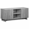 vidaXL TV-teline 90 x 34,5 x 40 cm Harmaa Sonoma Tekninen puu