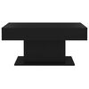 vidaXL Sohvapöytä musta 96x50x45 cm tekninen puu