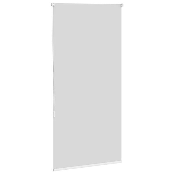 vidaXL Rullaverho Blackout valkoinen 80x175 cm Kankaan leveys 75,7 cm