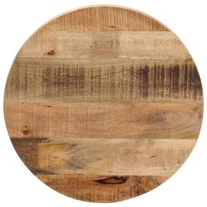 vidaXL P&ouml;yt&auml;levy &Oslash; 40x1,5 cm py&ouml;re&auml; karkea t&auml;ysi mangopuu